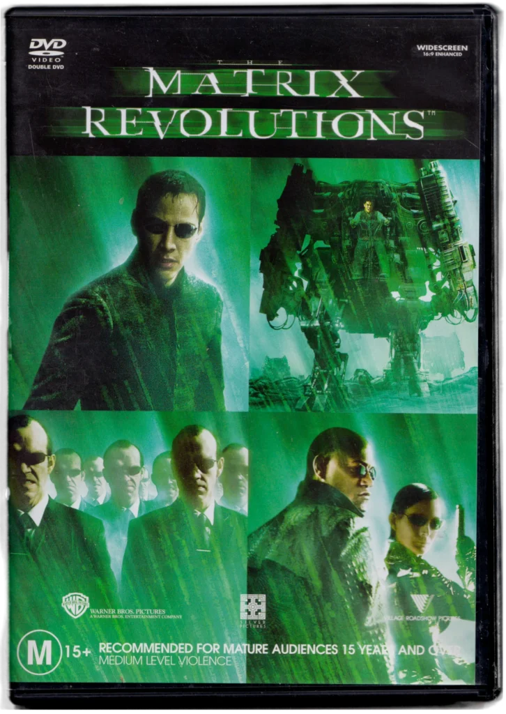 The Matrix Revolutions DVD
