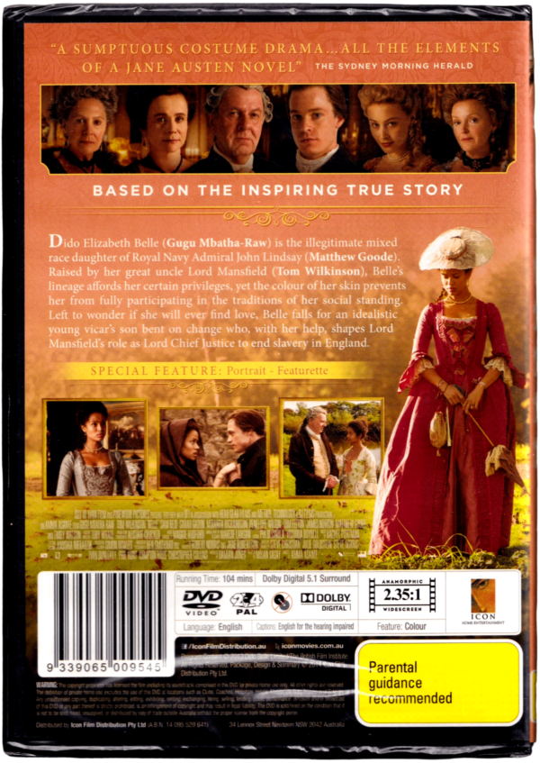 Belle - SM-BLL-AU-DVD-STD-N-1 - 02-02 Belle DVD New & Sealed