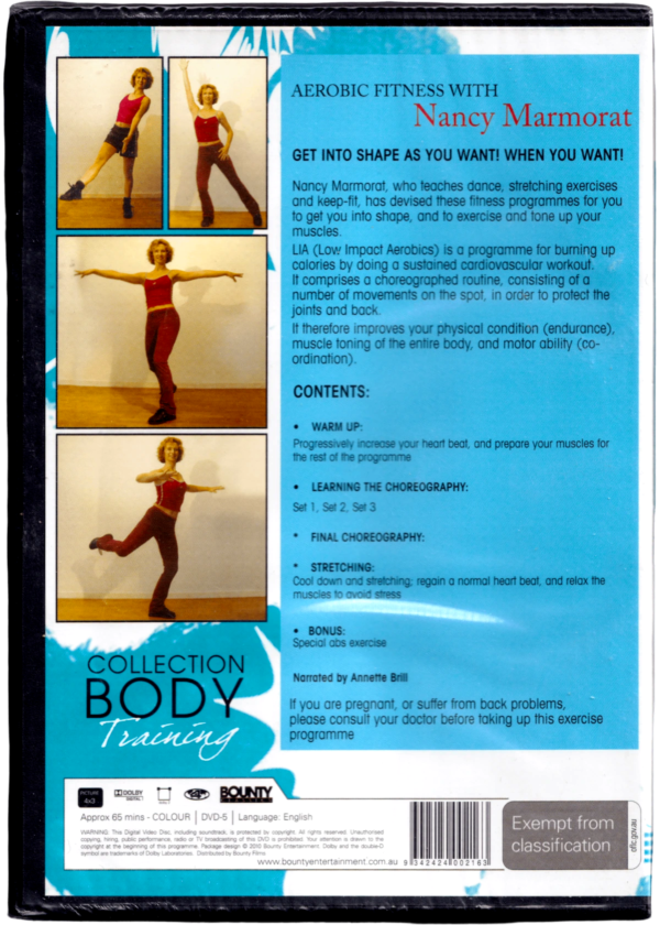 Collection Body Training Nancy Mamorat DVD New & Sealed
