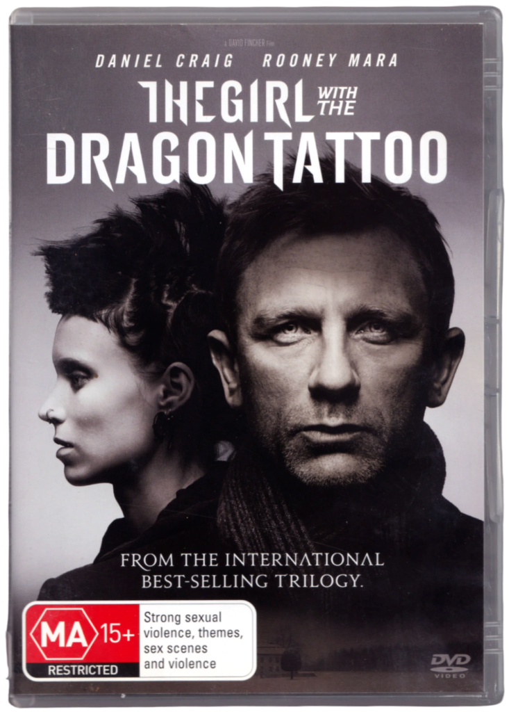 The Girl With The Dragon Tatoo DVD