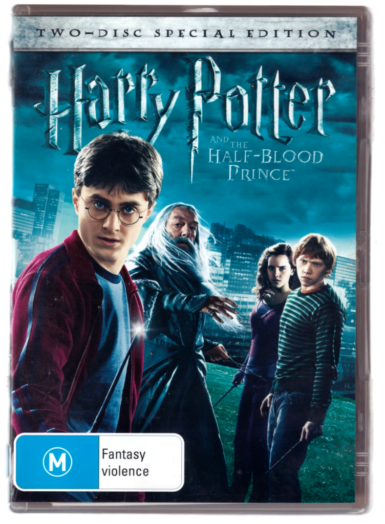Harry Potter And The Half Blood Prince DVD