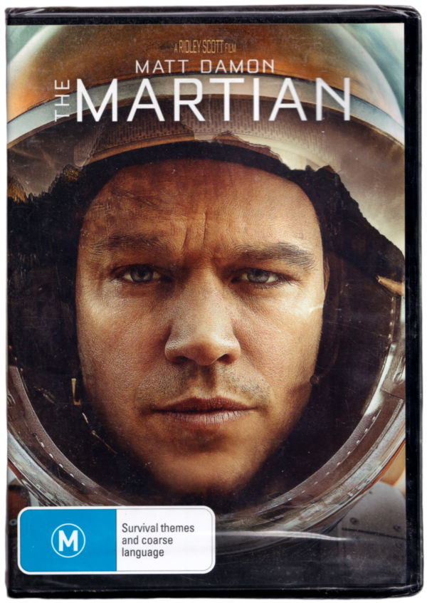The Martian DVD New With Imperfections
